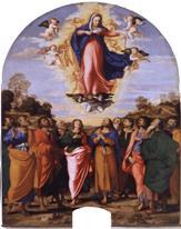 1528) San Pietro in Trono e Santi