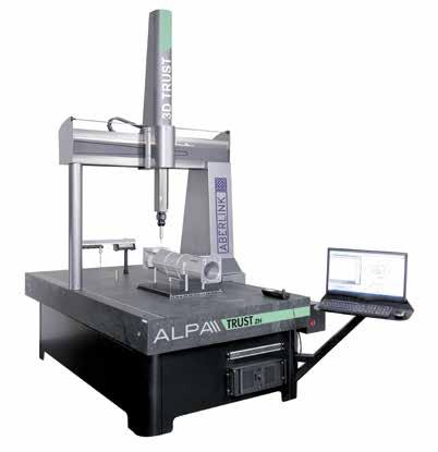 Automatic 3D measuring machine TRUST by Precisione Accuracy Risoluzione righe Scale Resolution Temperatura ottimale Optimum temperature range Temperatura esercizio Operational temperature range Piano