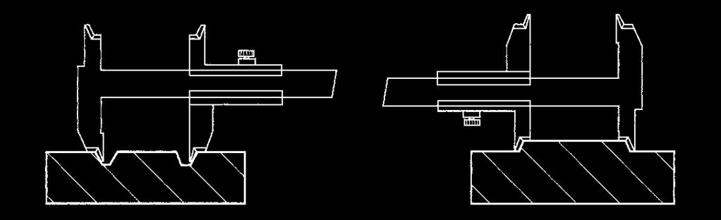 Suitable for measuring the seating of 23 Ring Joint. Slide stop at beam end.