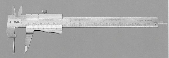 IP67 Tube monoblock digital caliper Reading A B C D Section AA095150 0 150 0,01 233 85 16 47 16,5 x 3 Calibro digitale a corsoio monoblocco IP67 con preset. Risoluzione 0,01.