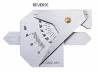 Welding gauge Graduation Accuracy Angle accuracy AB15110 0 10 0-60