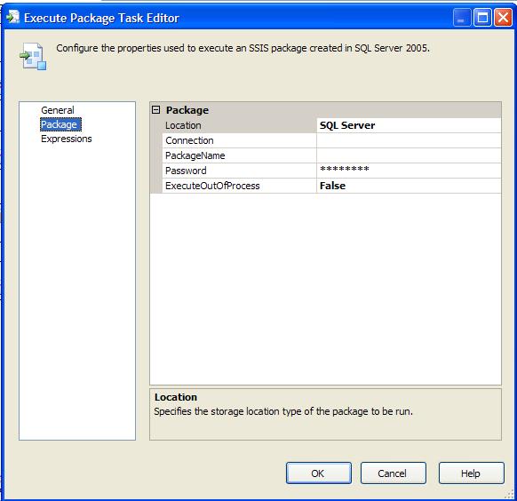 Database and data mining group, Data Flow: Execute Package Task Esegue all interno di una package padre un altro package (detto figlio) Si possono passare i valori delle variabili dal