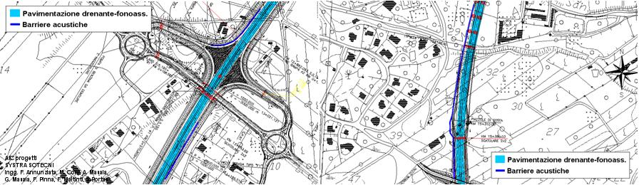 4. Elaborati grafici del progetto definitivo Interventi di inserimento paesaggistico, ambientale e compensativo: a) planimetria generale in