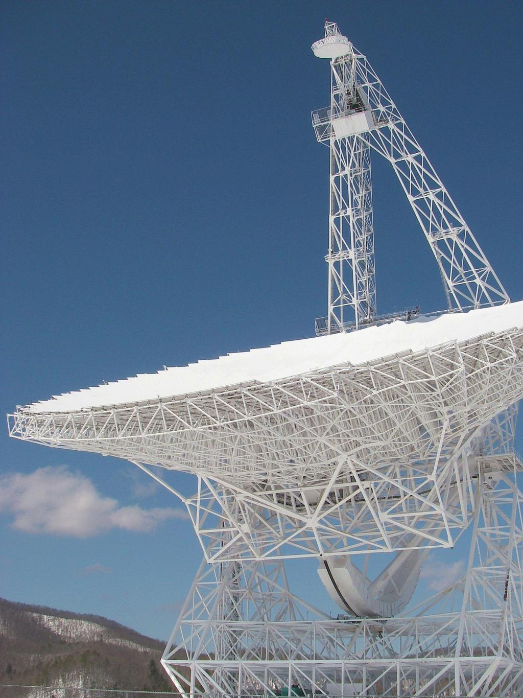 Il Green Bank Telescope è stato a lungo utilizzato dai radioastronomi cagliaritani per raccogliere preziosi dati sulla pulsar doppia.