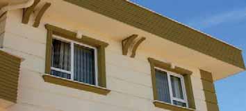 IMPIEGO: Indicato per facciate esterne, terrazzi, balconi, cornicioni ed altri elementi architettonici. Applicabile su numerose superfici (intonaci, mattoni, ce- 8-10 m²/lt per mano.