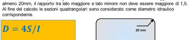 CAMINO - dimensionamento CAMINO ausili di aspirazione In impianti nuovi non è consentito l'utilizzo di organi meccanici ausiliari di aspirazione.