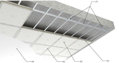 Rockfon Mono Acoustic Perfetto per soffitti e pareti, la superficie monolitica veicola un eccezionale comfort acustico e protezione al fuoco Dritto o curvo. Con installazione diretta o sospesa.