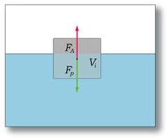 Se un coro galleggia A P mg V g s