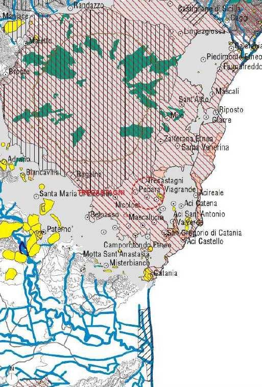 3. Carta dei vincoli paesaggistici La presente carta individua le aree tutelate attraverso l applicazione di normative vigenti per effetto di