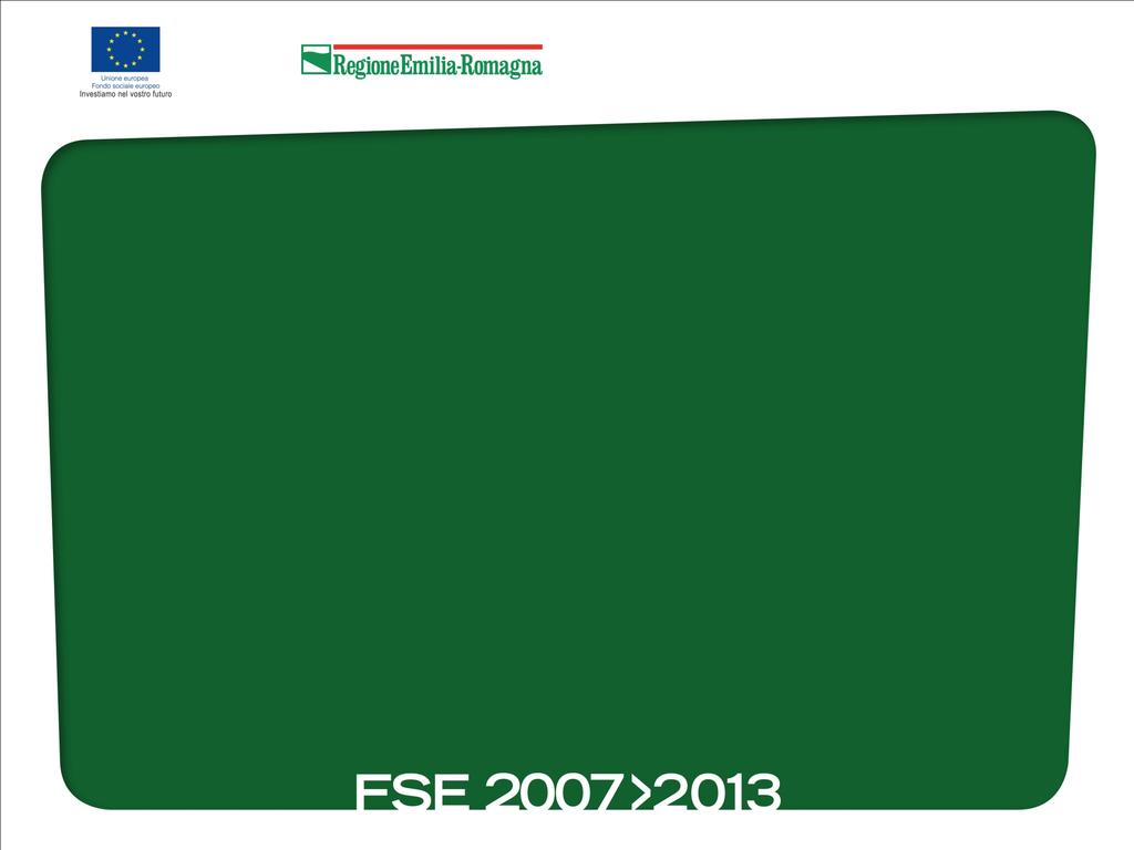 Comitato di Sorveglianza Programma Operativo FONDO SOCIALE EUROPEO 2007/2013 Obiettivo 2 Competitività