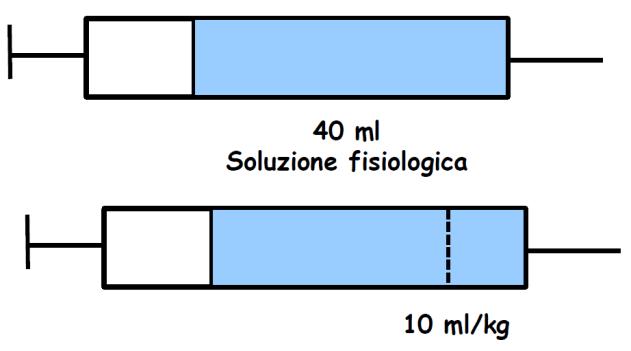 000) b) Endotracheale (0.05-0.1 mg/kg) = 0.5-1.0 ml/kg (soluzione 1:10.