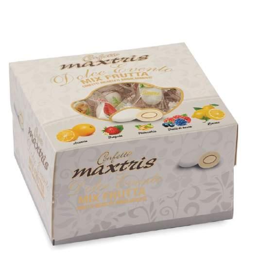 fragola orange yogurt ai frutti di bosco pistacchio limone 132 Misto di frutta Per ogni tuo evento DOLCE EVENTO MAXTRIS MIX FRUTTA BIANCO cioccolato bianco ai gusti assortiti di frutta (arancia,