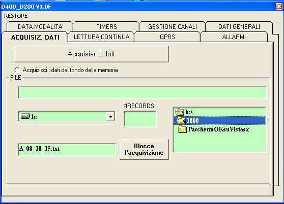 DATALOGGER D200 Pag.