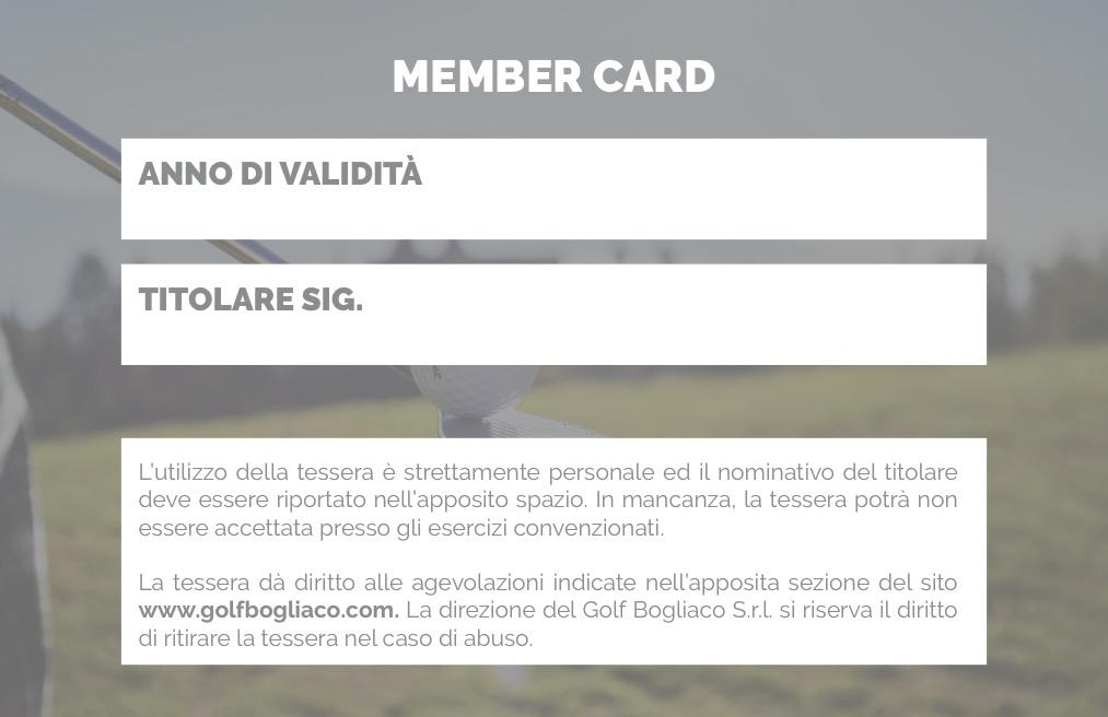 di 5 persone all anno Sconto 10% sul pernottamento presso il Lodge di Golf Bogliaco Sconto 20% sul soggiorno presso gli Apartments di Golf Bogliaco Benefit per tutti i Silver Members Accesso gratuito