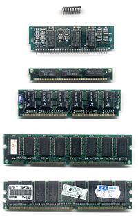 elettrolitici, transistor, resistenze, e slot PCI Memorie RAM.