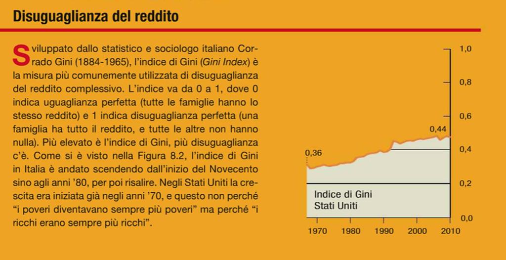 La distribuzione del reddito Le maggiori disuguaglianze si registrano in Cile e Messico, ma anche in Paesi ricchi come USA, regno