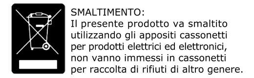 si spengono +12V Tutti i LED lampeggiano 3 volte e un LED continua a lampeggiare Scollegato o 0V Tutti I LED rimangono accesi per 4 secondi e poi si spengono Tab.