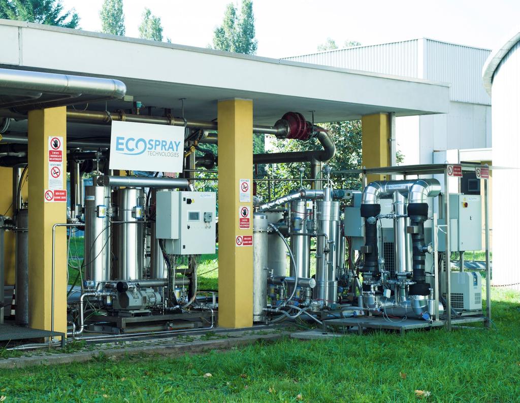 ECO-SORB TM VPSA > Tecnologia VPSA basata su zeoliti sintetiche > Il sistema è una variante ottimizzata del processo PSA ma a pressione ambiente: consente così di evitare le complicazioni progettuali