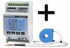 ENERGIA ATTIVA E REATTIVA BIDIREZIONALE - BIDIRECTIONAL ACTIVE AND REACTIVE ENERGY ENERGIA ATTIVA PARZIALE - PARTIAL ACTIVE ENERGY CORRENTE TERMICA - THERMAL CURRENT CORRENTE TERMICA MAX.