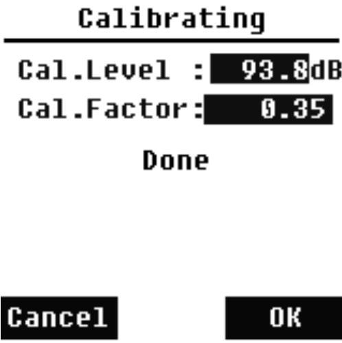 La calibrazione avviene 5 secondi dopo aver premuto il pulsante Stop / Start.