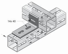 Trasversale 3-Fori XL 80 CENTUM Angolare Trasversale 3-Fori XL 100 CENTUM Angolare Trasversale 3-Fori XL 120 CENTUM Per profi li    Articolo M G * [kn] [kn] [knm] [kg/pz] [pz]