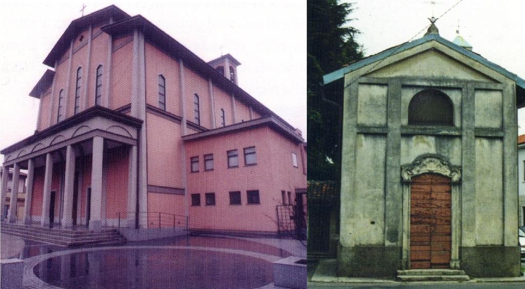 Polvara della scuola Beato Angelico di Milano. La prima pietra fu posta dal Card. Schuster il 18 giugno 1932 e consacrata dallo stesso cardinale il 14 settembre 1933.