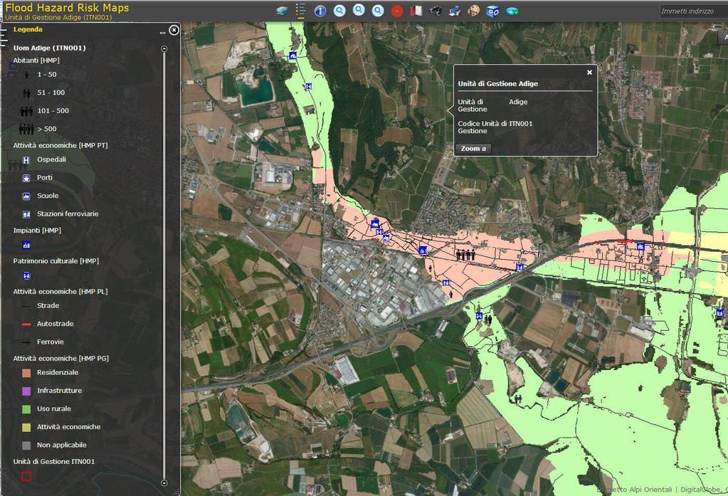 Mappe degli ELEMENTI A RISCHIO Autorità di Bacino del