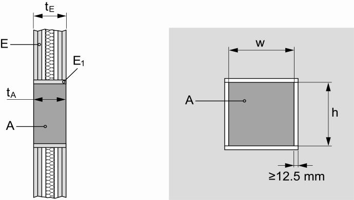 Fig. 2: Manicotti per applicazioni a solaio Intelaiatura dell apertura Nel caso di una parete flessibile senza isolamento tra i pannelli, oppure con un isolamento che non riempie completamente lo