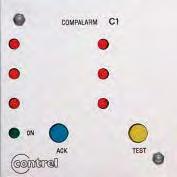 COMPALARM C CARATTERISTICHE ELETTRICHE Tensione di alimentazione 0 0 400 Vca oppure (opzionale) 4 48 Vca/cc Autoconsumo 5 VA Sequenza allarmi ISA (COMPALARM C) ISA C (COMPALARM C) Contatti di