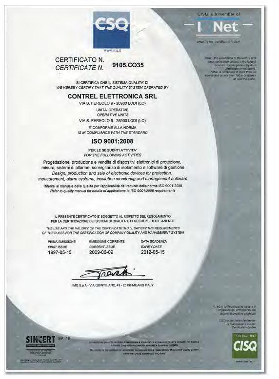 certificazioni