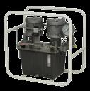 POMPA PNEUMOIDRAULICA PNEUMOHYDRAULIC PUMP SERIE P826 PRESSIONE IDRAULICA: 5-276 BAR HYDRAULIC PRESSURE: 5-276 BAR VERSIONE PER OLIO E PER ACQUA OIL AND WATER WORKING APPLICATION VERSIONI PER AGENTI