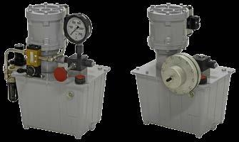 Azionabile con comando sul volantino della pompa (versione P826/M) o a distanza tramite comando pneumatico (versione P826/A), al raggiungimento della massima pressione idraulica si arresta,