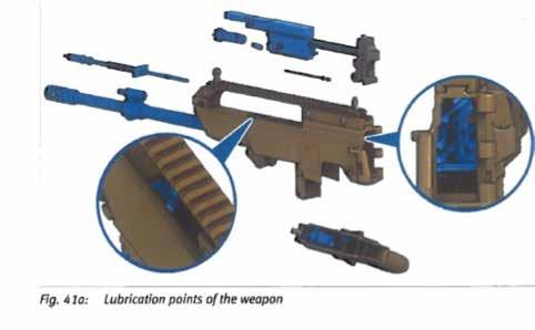 1. Portaotturatore. 2. Sicura al percussore. 3. Percussore. 4. Molla di ritorno del percussore. 5. Spina di ritegno 6. Perno attuatore. 7. Testina dell otturatore. 9.3. Pulizia dell arma.