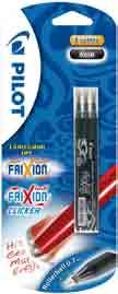 3 refill frixion nero, blu,