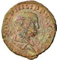 556 557 FILIPPO I (244-249) 556 ANTONINIANO - D/Busto