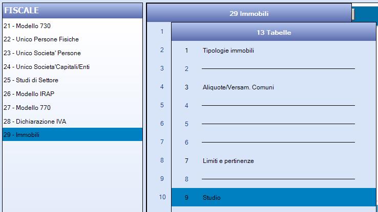 Tabella di Studio B.Point 16.00.