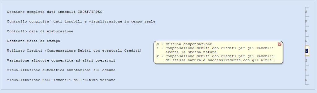 Dichiarazione IMU è necessario impostare nella Tabella di Studio una