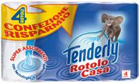 IGIENE CASA TENDERLY Asciugatutto 4 rotoli