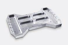 Piastra di collegamento (ingegneria meccanica), materiale: alluminio, dimensioni: 125 110
