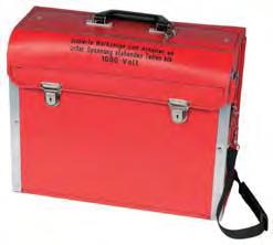 IEC 60900 Cuoio rosso Con cinghie di trasporto 1 x 200 mm 1 x 215 mm 6 x 10-13 - 14-17 - 19-22 mm 6 x 10-13 - 14-17 - 19-22 mm 1 x 1/2 2 x 125-250 mm 117.