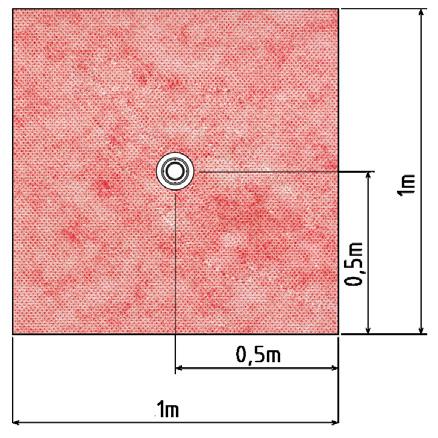 CANALIZZAZIONE CHIUSINO 10X10CM PER DOCCIA SHOWER DRAIN 10X10CM DRAIN DE