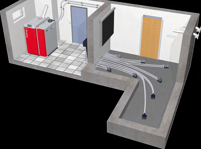 Il NUOVO sistema di aspirazione dei pellet RS 4 / RS 8 crea più spazio nel