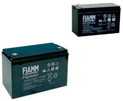 FG Batterie piombo-acido regolate da valvola e batterie FIMM sono progettate per ottimizzare la qualità e l affi dabilità dell erogazione di energia, minimizzando i costi di esercizio.