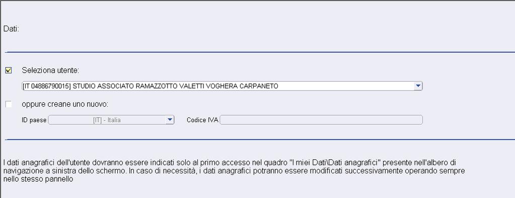 GUIDA ALLA PROCEDURA SOFTWARE PER PREDISPORRE