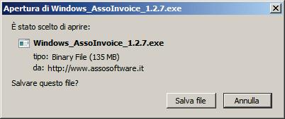 ASSOINVOICE Se si apre un file della fattura