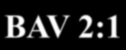 BAV 2:1 E una varietà particolare di blocco atrioventroicolare di II grado in cui la n del rapporto di conduzione AV ha il valore di 2.