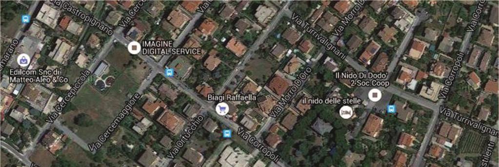 Localizzazione dell intervento Destinazione d uso e descrizione edificio L edificio si sviluppa su un unico livello (piano terra) ed è utilizzato quale scuola d Infanzia denominata CASE ROSSE sita in