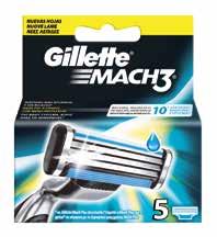 500 ml - vari tipi anziché 2,73 Linea lame Gillette Mach3