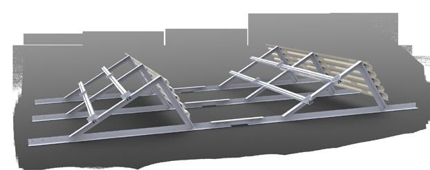 SOTTOSTRUTTURA TRIANGOLARE DI ALLUMINIO Codice prodotto: Project specific La