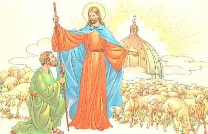 Dopo che i discepoli hanno fatto una pesca abbondante, il discepolo perfetto dice a Pietro: Ĕ il Signore! E Pietro si veste. Pietro aveva tolto la veste battesimale, la veste della festa.